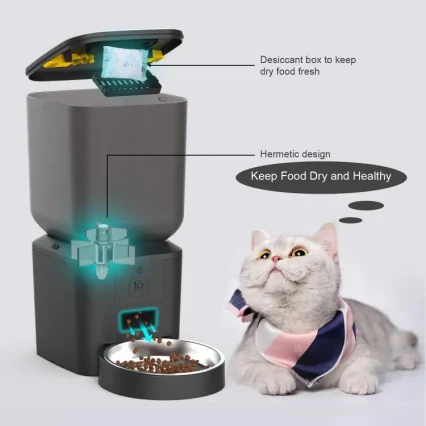 FurryLuxe Smart Pet Feeder 7L